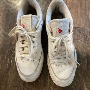 Reebok Classic White Leather Sneakers